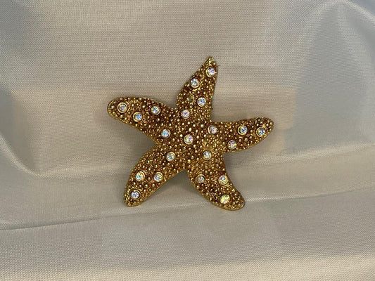 Starfish brooch
