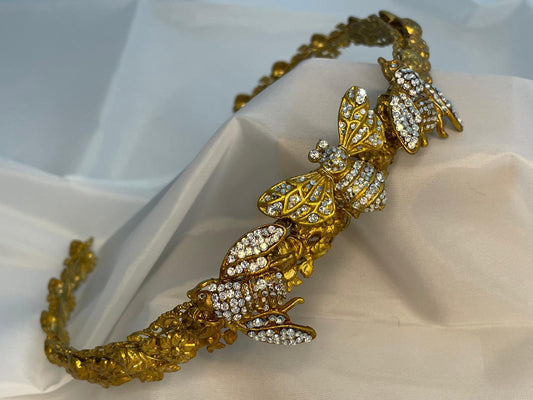 Three mixed bees tiara